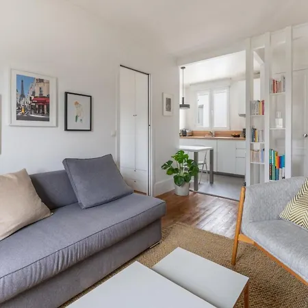 Apartamento Enchanting 1bd Apartmenteiffel Tower River Banks París